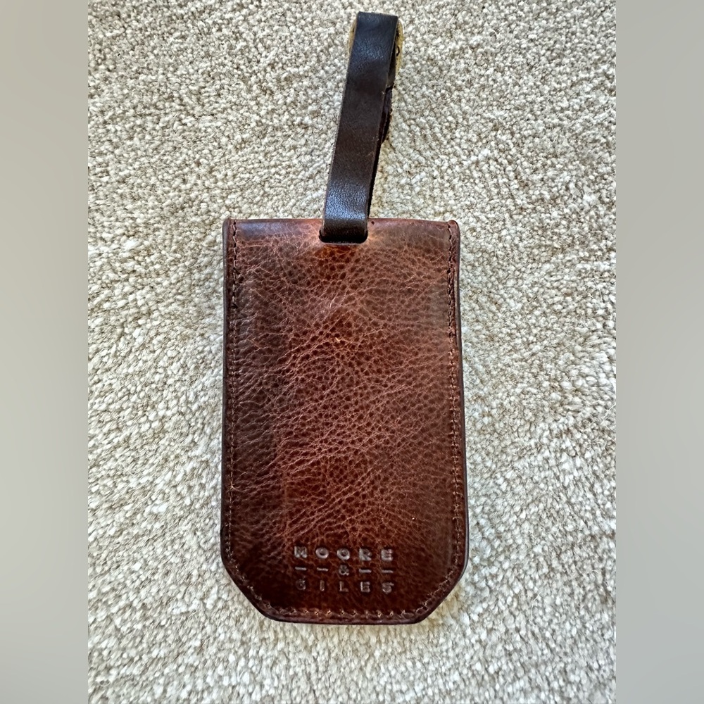 Vintage Brown Leather Duffel Bag - Picture 10 of 10